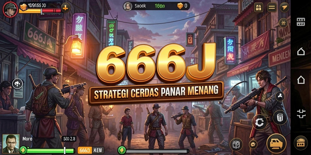 Screenshot gameplay 666J dengan aksi strategi mendebarkan.