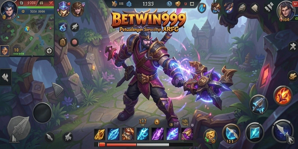 Tampilan gameplay epik dalam dunia ARPG BETWIN999.