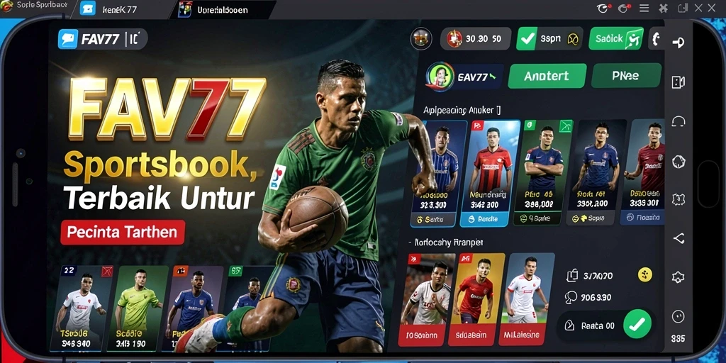 Tampilan gameplay FAV77 dengan taruhan olahraga yang menarik.