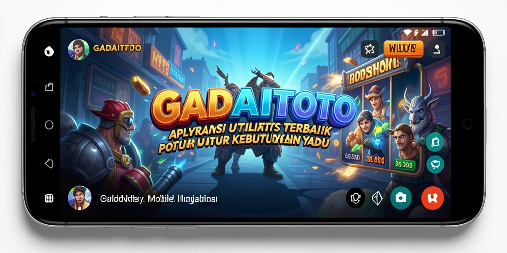 Tampilan antarmuka GADAITOTO yang sederhana dan praktis.