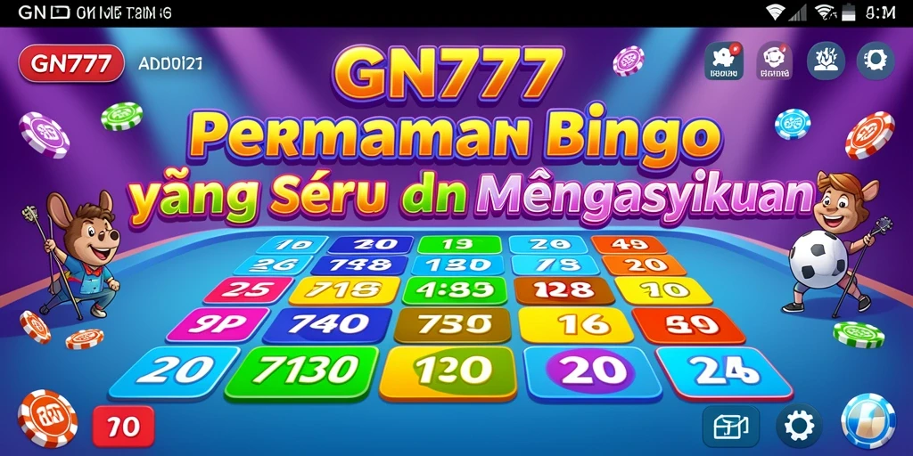Gameplay GN777 menampilkan pengalaman bermain Bingo yang menegangkan dan interaktif.