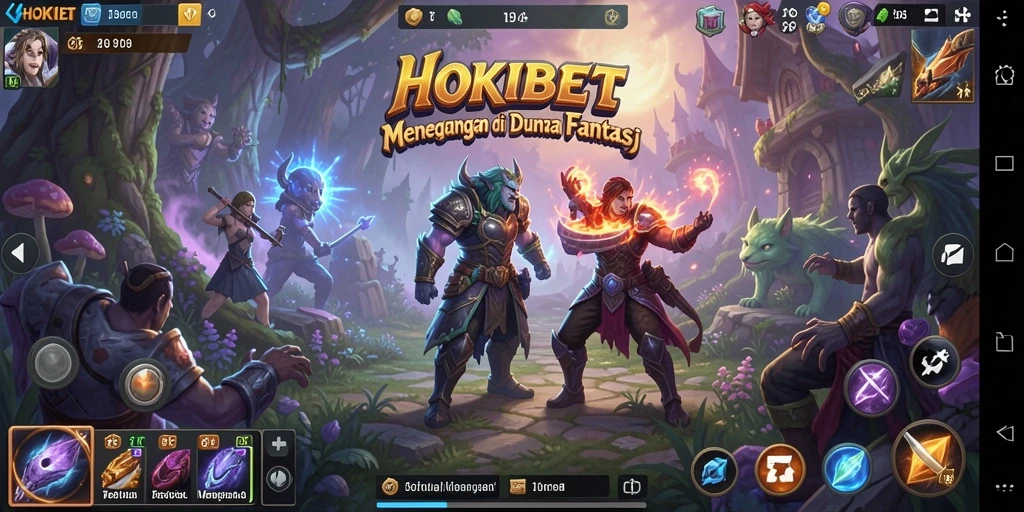 Tampilan gameplay HOKIBET yang menakjubkan dalam petualangan penuh tantangan.