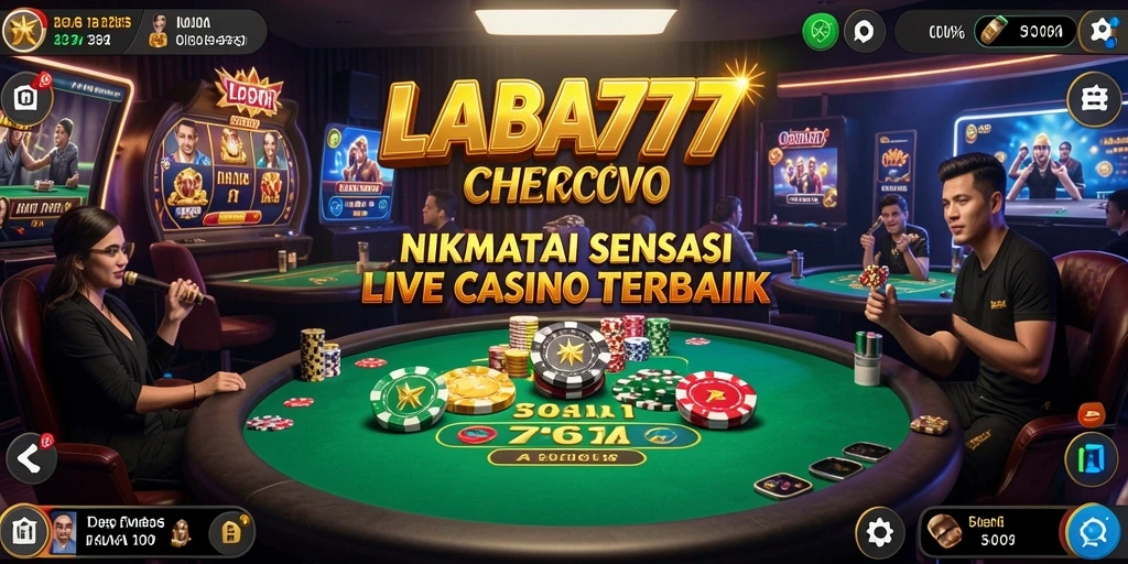 Tampilan gameplay menawan dari LABA777 Live Casino.