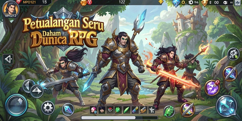 Tampilan seru gameplay MPO2121 yang penuh tantangan dan petualangan.