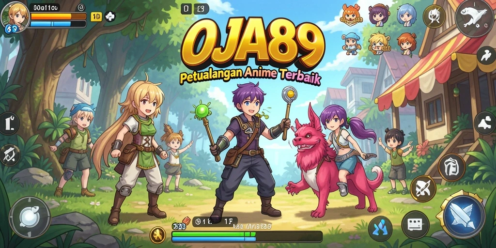 Tampilan gameplay OJA89 yang menakjubkan dan interaksi karakter.